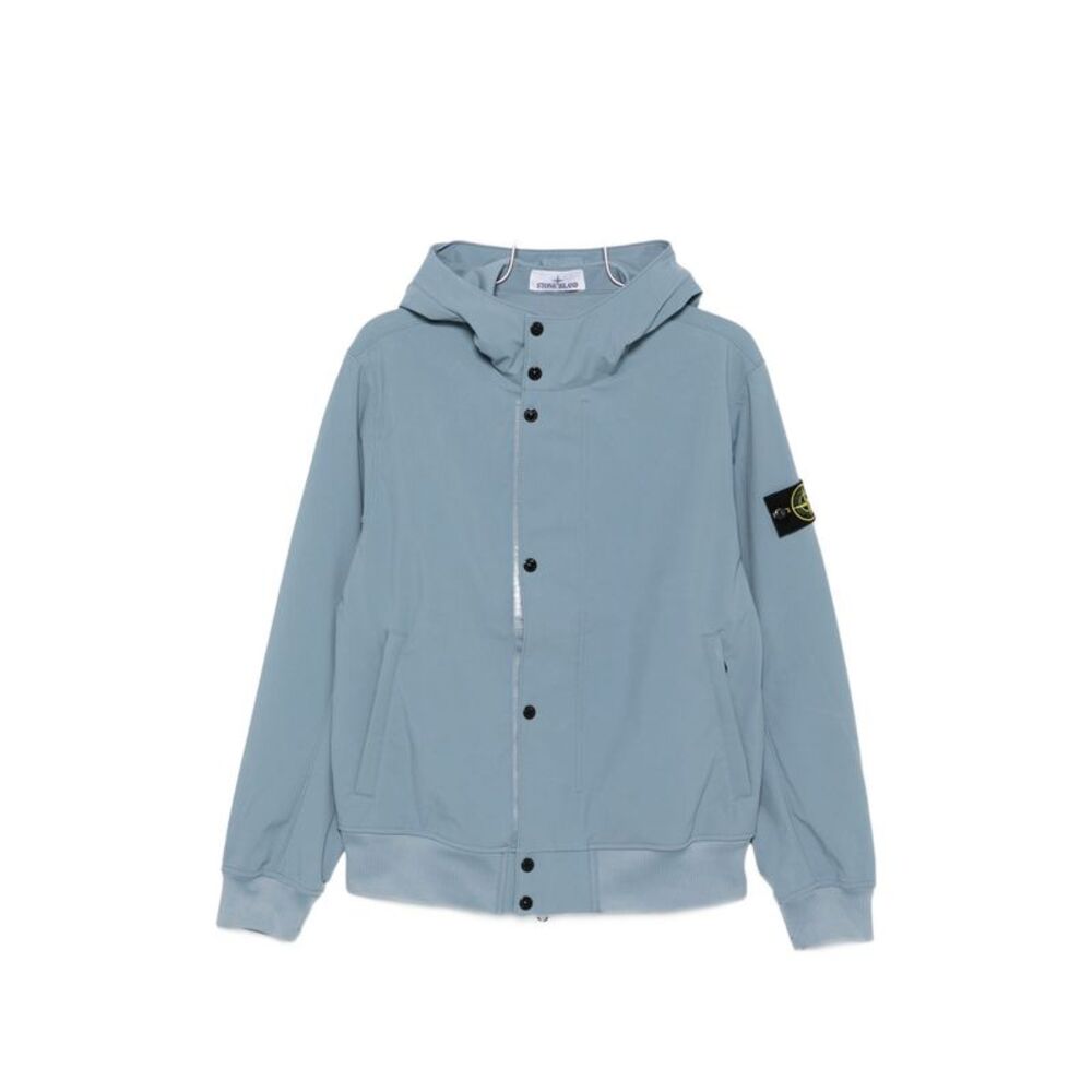 Stone Island Men's Coats Clear Blue